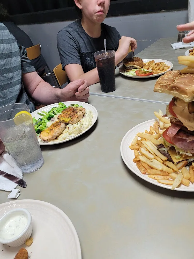 OMG Burger and Fries